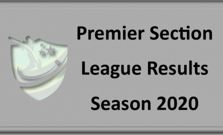 Premier Section League Results – Season 2020