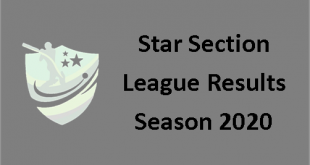 Star Section League Results season 2020