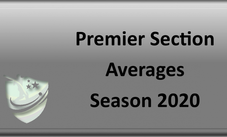 League Qualifying Averages - Premier Section Season 2020
