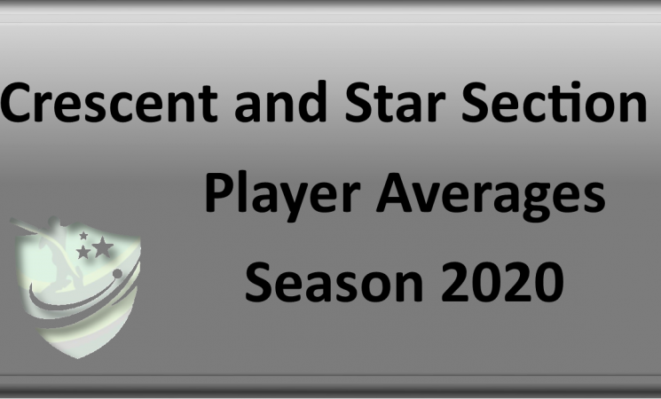 League Qualifying Averages - Crescent and Star Section Season 2020