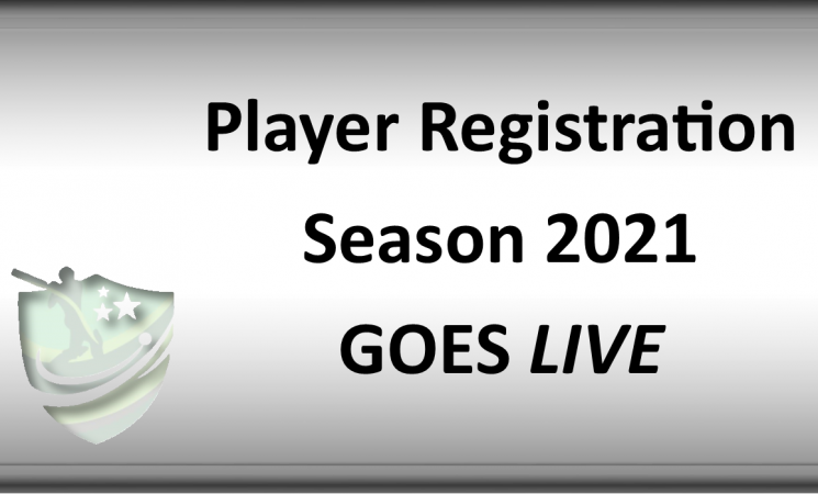 Season 2021 Player Registration GOES Live