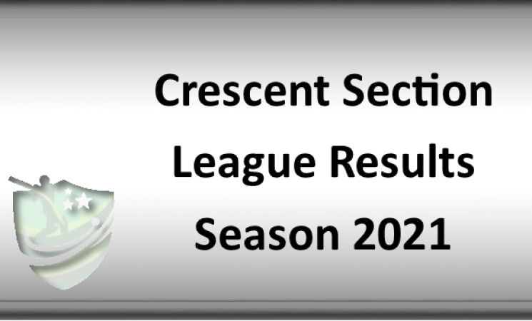 Crescent Section League Results – Season 2021