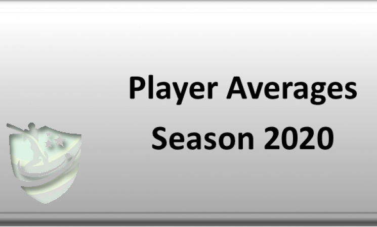 League Averages - Season 2020 (All Sections)