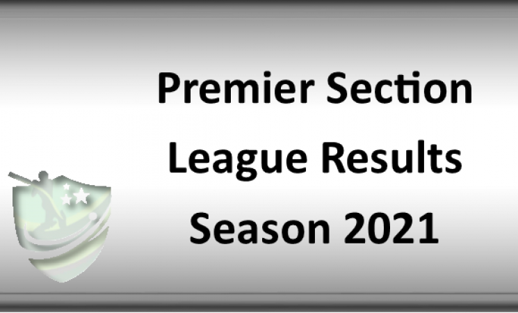Premier Section League Results – Season 2021