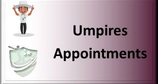 Umpires Appointments