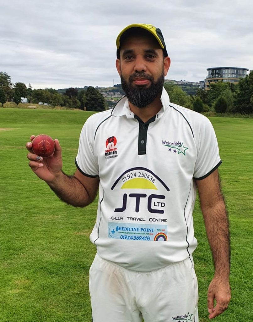 Syed Zahid Shah Wakefield Stars 6 for 21 including hattrick