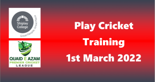 Play Cricket Training
