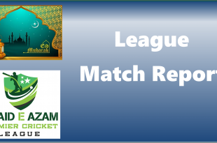 Match Report Eid