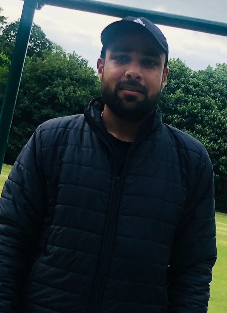 Hamza Mazhar Rajput CC 6 for 31 runs