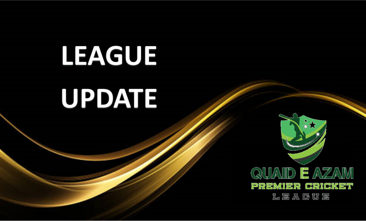 Update - League Fixture 28th April 2024