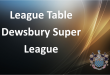 League tables Dewsbury League