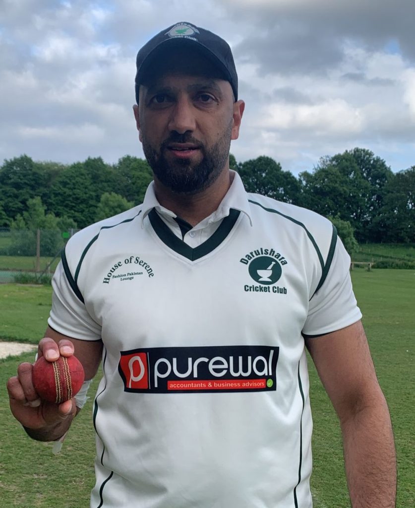 Shehzada Khan, Darulshafa CC 6 for 26 runs