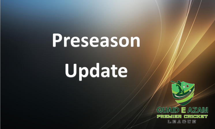 Preseason update