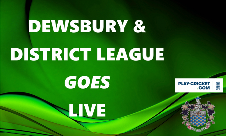 Dewsbury and District Cricket League - Match scores GO Live