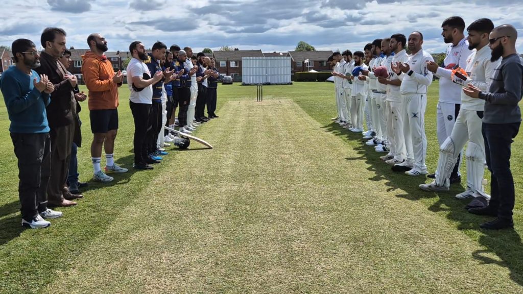 Kashmir v Great Horton Sports CC prayers