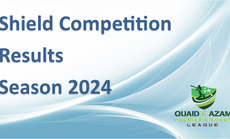 Mohammed (Bill) Saddique Shield Competition - Results Season 2024