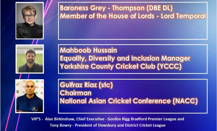 4th Joint Annual Awards Presentation - 20th October 2024 @ 6.00pm