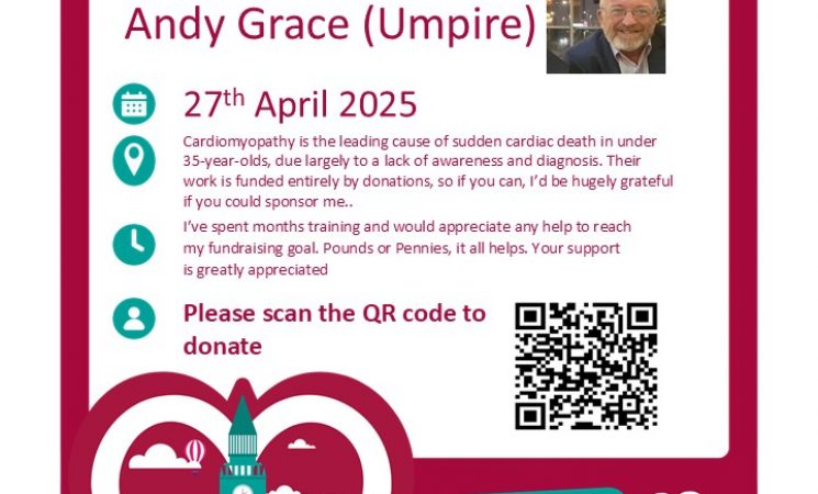 Andy Grice - Running at London Marathon 2025