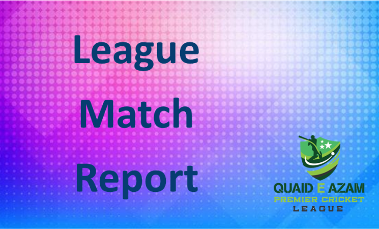 Match Report - 11th May 2025