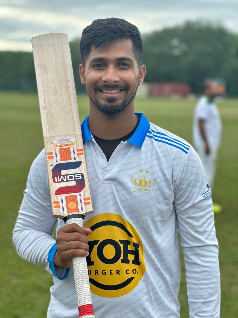 Hardik, Bradford Riders 50 runs
