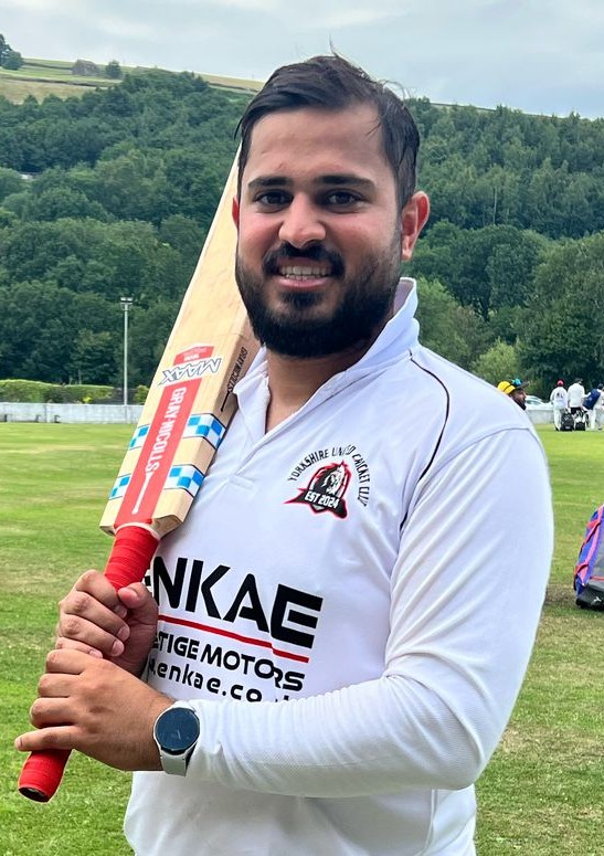 M Faraz, Yorkshire United CC 71 runs and 4 wickets