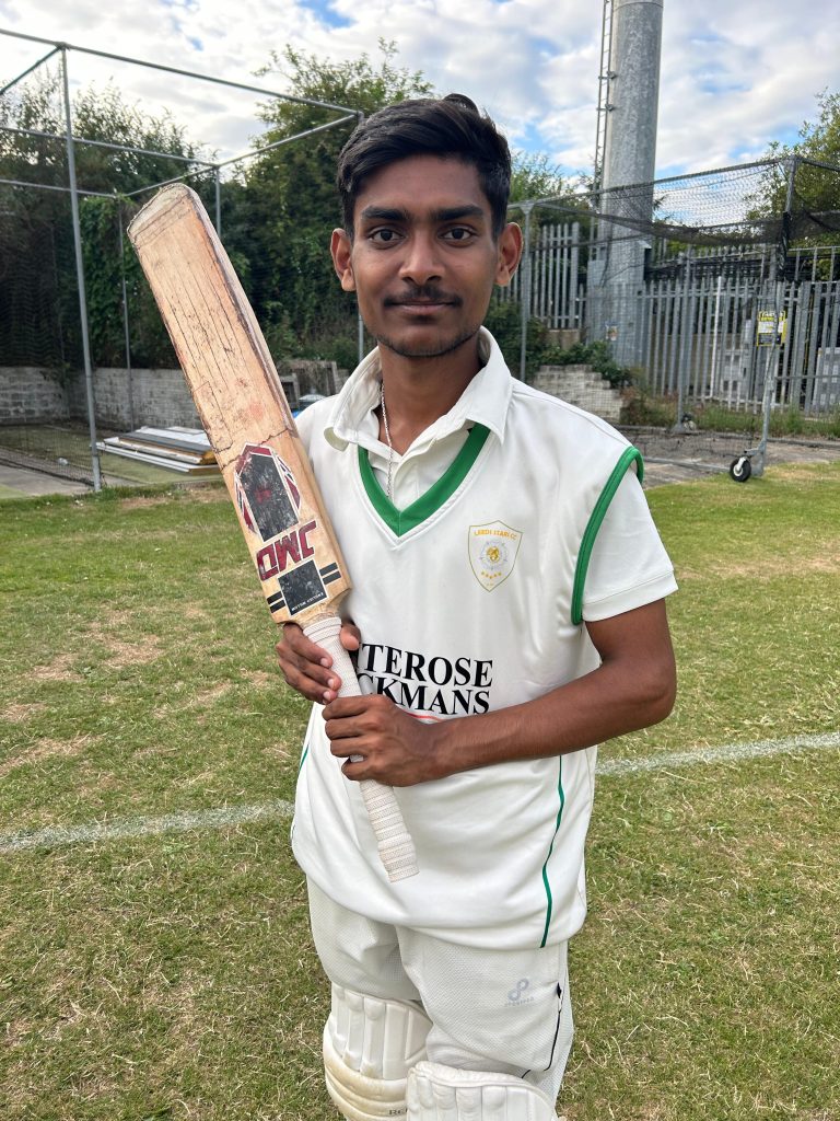 Suraj Kumar Singh, Leeds Stars CC 62 not out