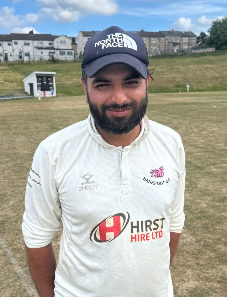 Usman Shakir, Karmand CC 32 including six fours in an over