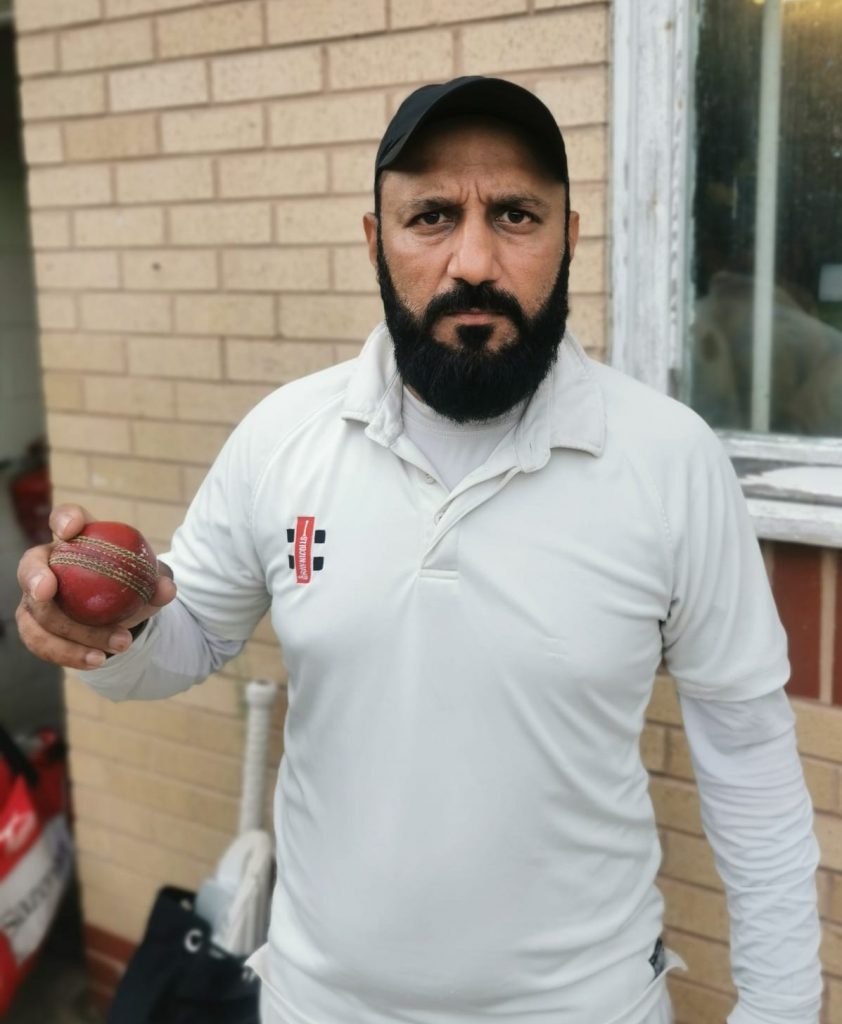 Waqar Ahmed, Bradford United CC 5 for 27 runs