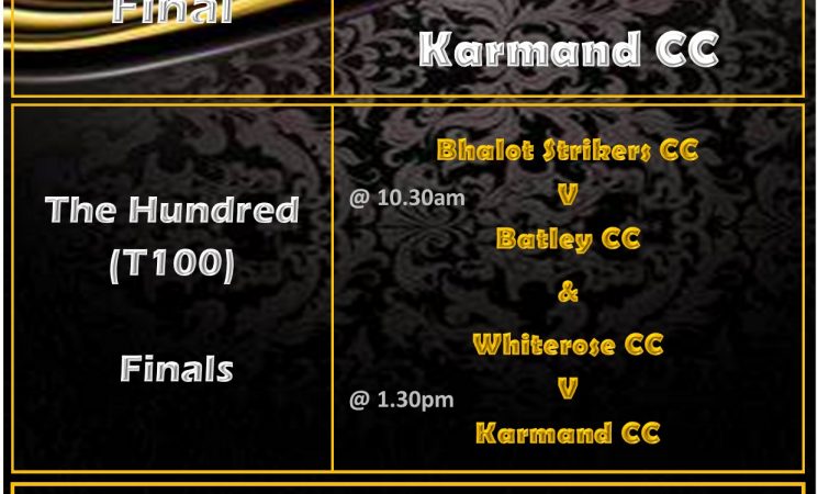 Book the Day!! The Cricket Extravaganza 24th and 25th August