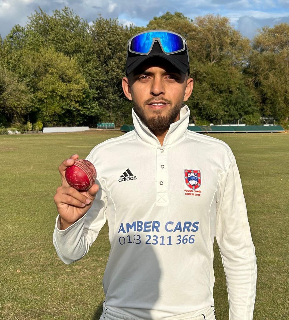 Faraz Ahmed Khan 4 wickets for 23 runs   6 overs