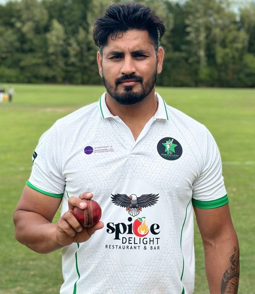 Jasdeep Singh, Northcliffe CC 5 for 45 runs
