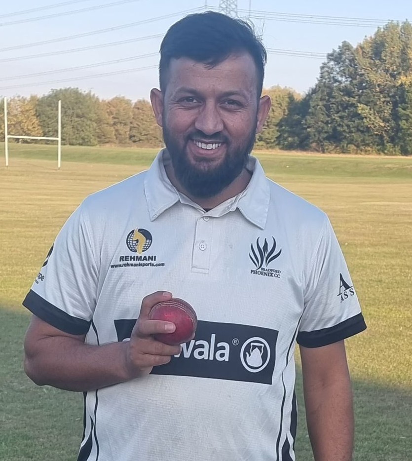 M Amjad, Hazro CC 5 for 32 runs