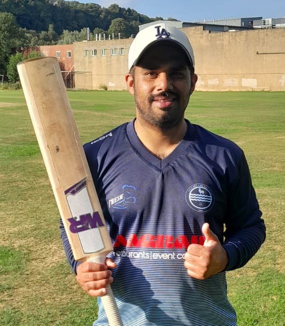 Mehrban Khan, Bradford United CC  90 run