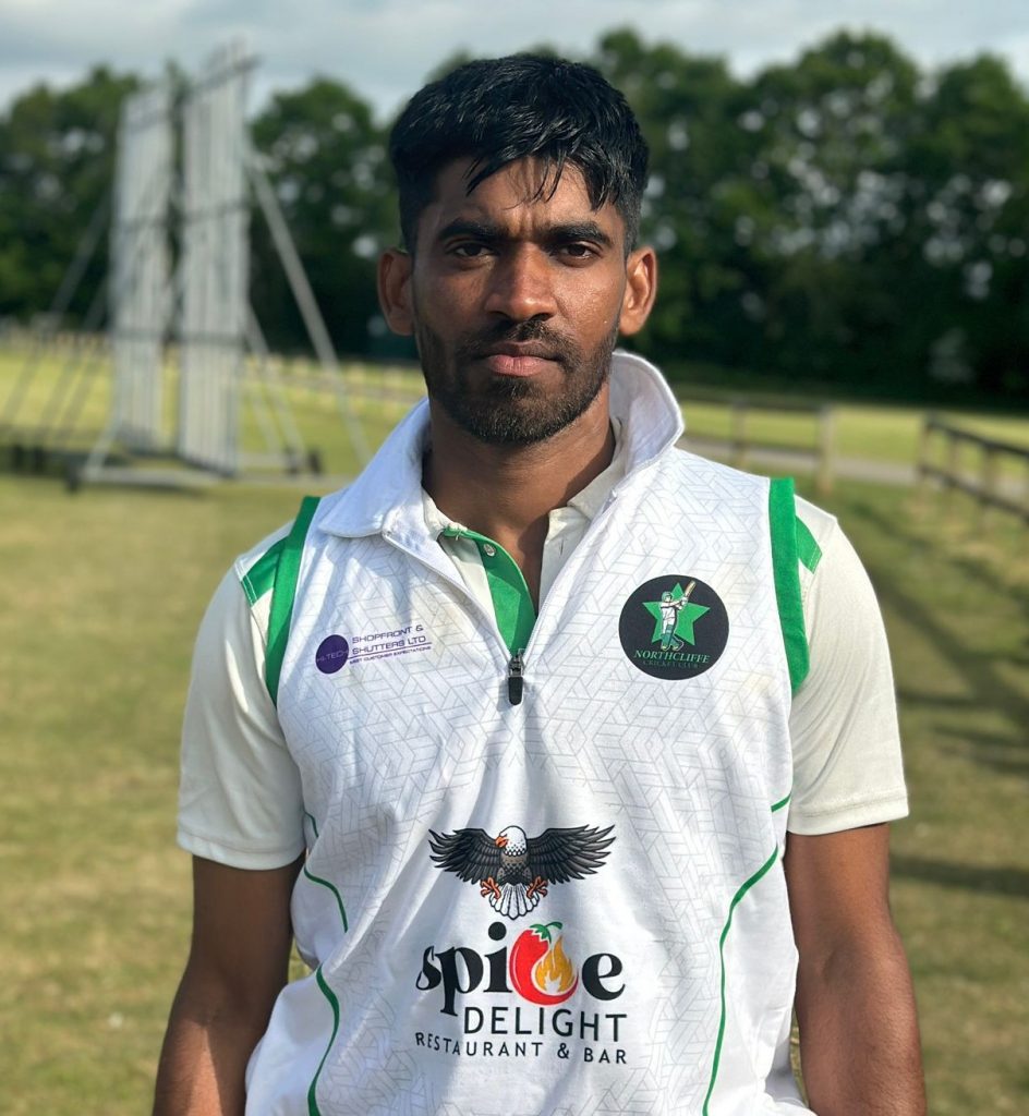 Aravinth Kathirvel, Northcliffe CC 72 not out