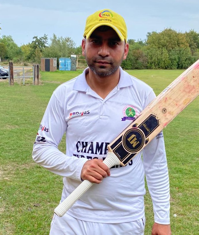 Waqas Lahori 62 runs not out from Friends CC