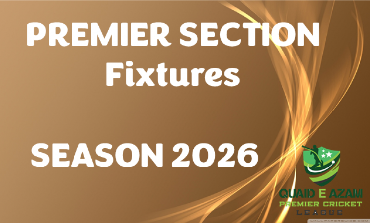 Premier Section Fixtures - Season 2026