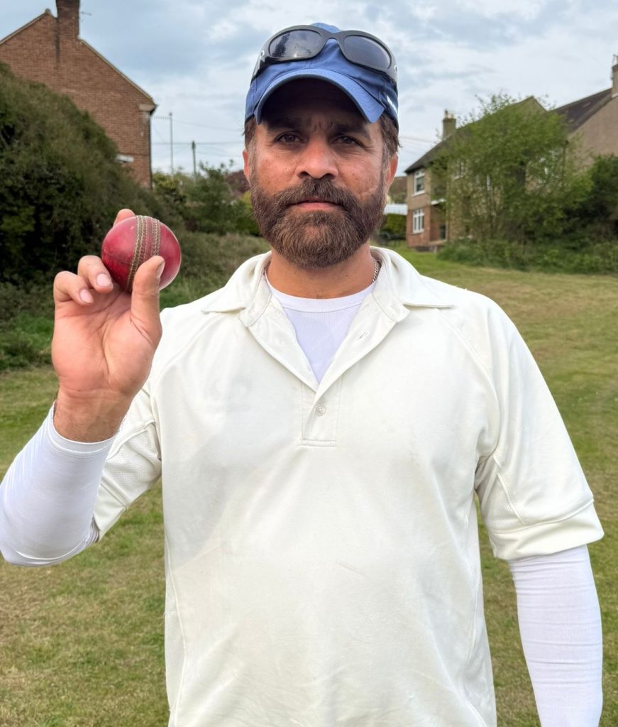 Azhar Ali, Bradford United CC 4 for 52 runs