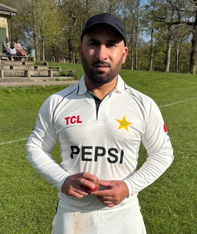Sohail Butt Bradford United CC 4 for 12 runs