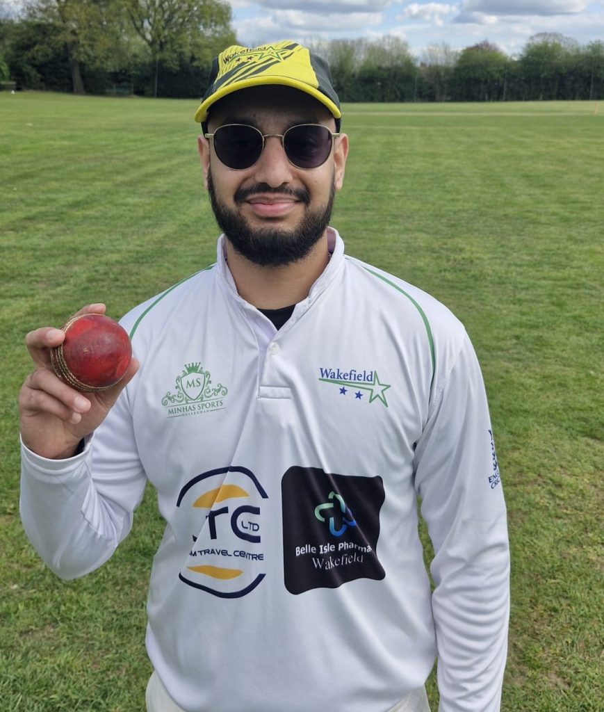 Syed Zayn Ali Shah Wakefield Stars CC 4 for 39 runs