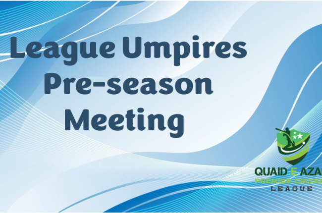 Umpires Meeting image