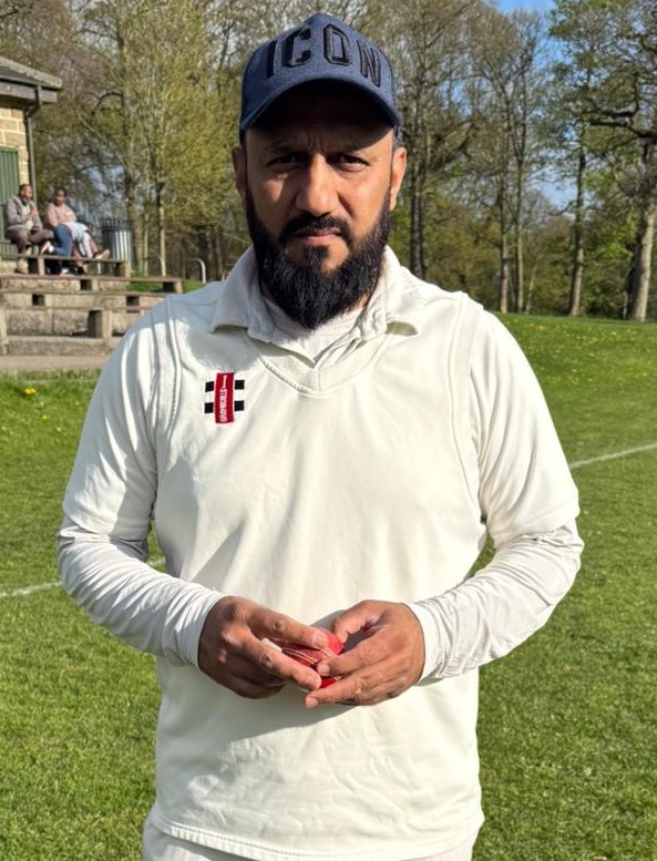 Waqar Ahmed Bradford United CC 4 for 21 runs