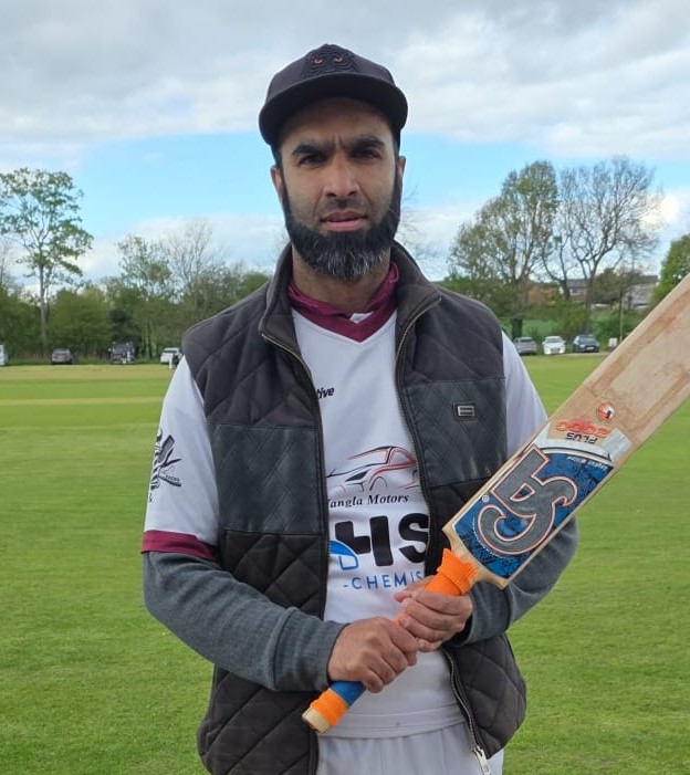 Wasim Shah Diamond B CC 38 runs