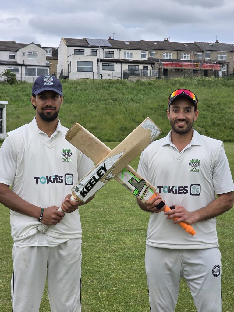 AK Eafles Khizer Qadeer 108 and 5 for 41 runs and Shahmeer Malik 101no