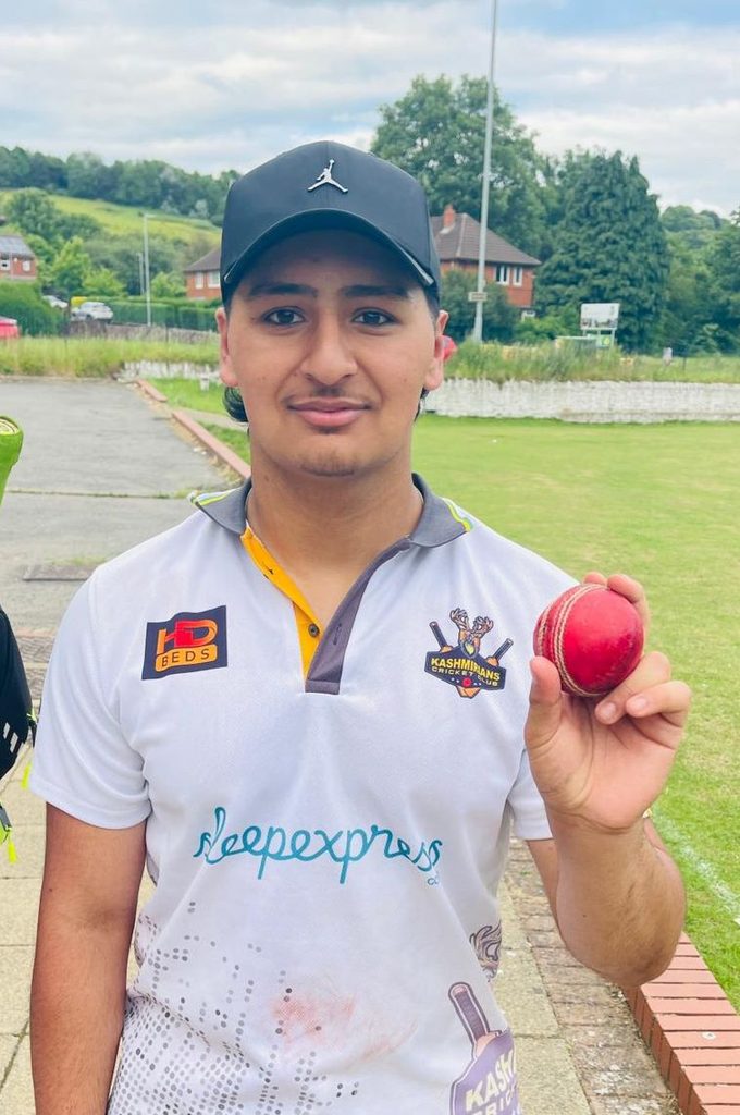 Alyan Abid, Kashmirians CC 4 for 56 runs