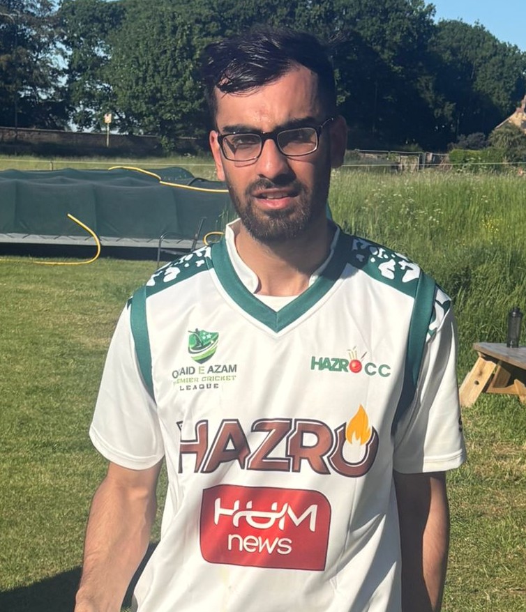Awais Khan, Hazro CC 48 runs