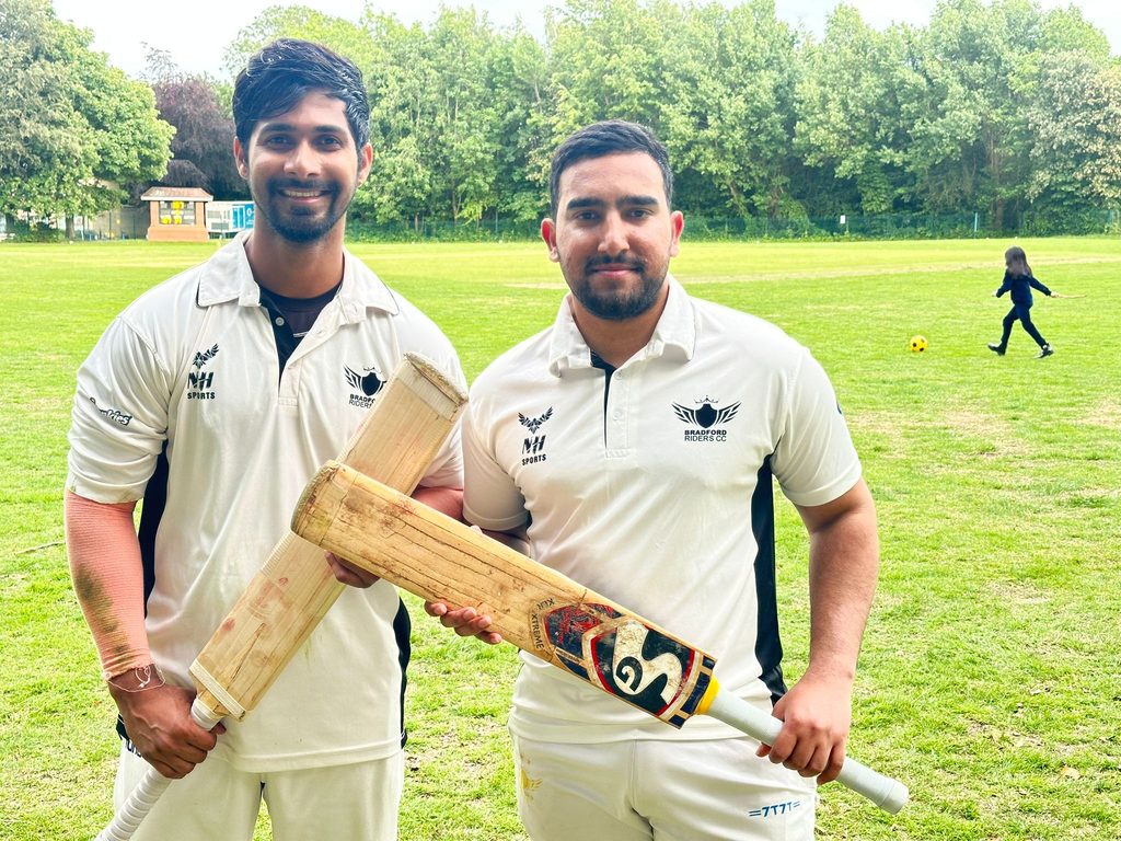 Hardik and Wasiq crucial match winning partnership of 115 runs