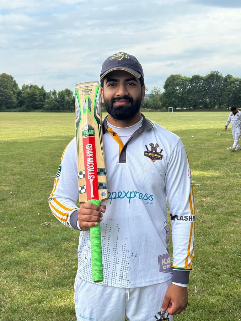 Hassan Mir, Kashmirians CC 56 Runs 61 Balls