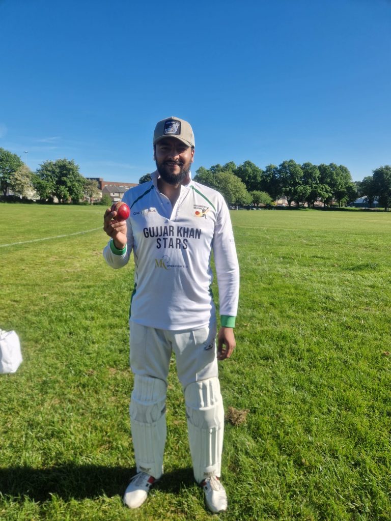 M.Arslan Chaudhry, Gujarkhan CC 5 for 21 runs