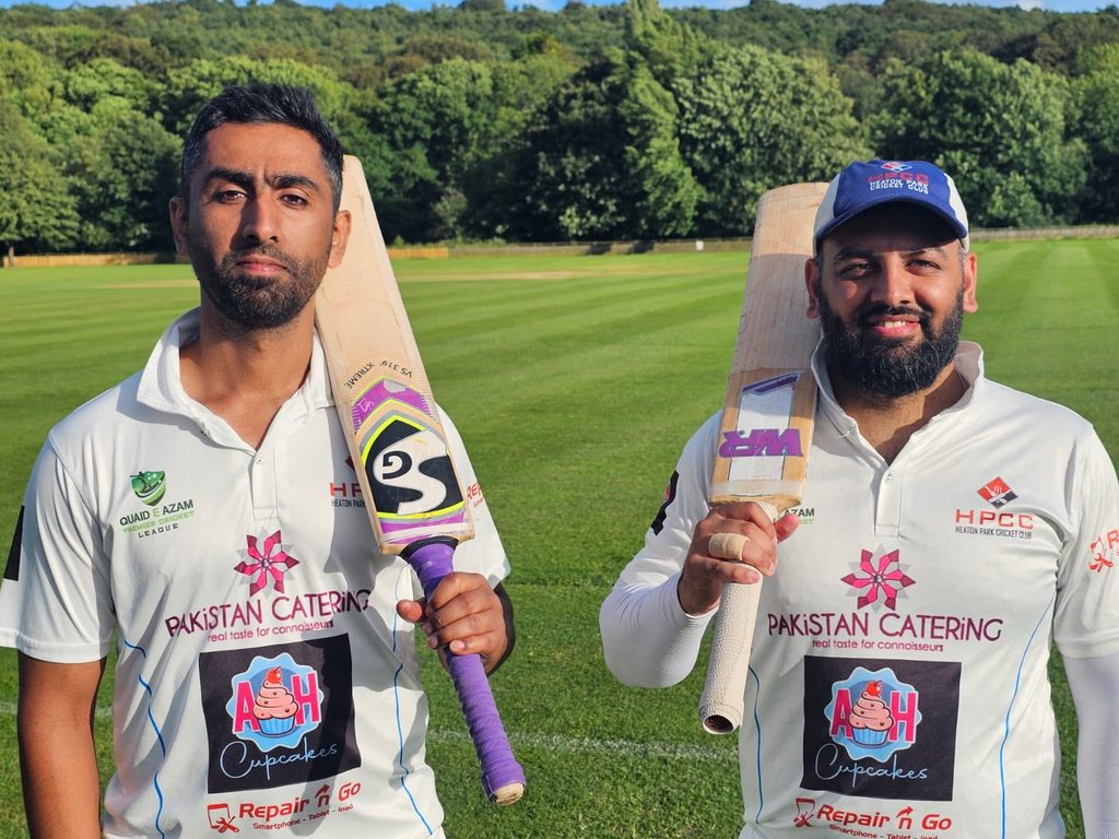 138 partnership Heaton Park Shahbaz Ishaq 92, Husarm Khalid 37