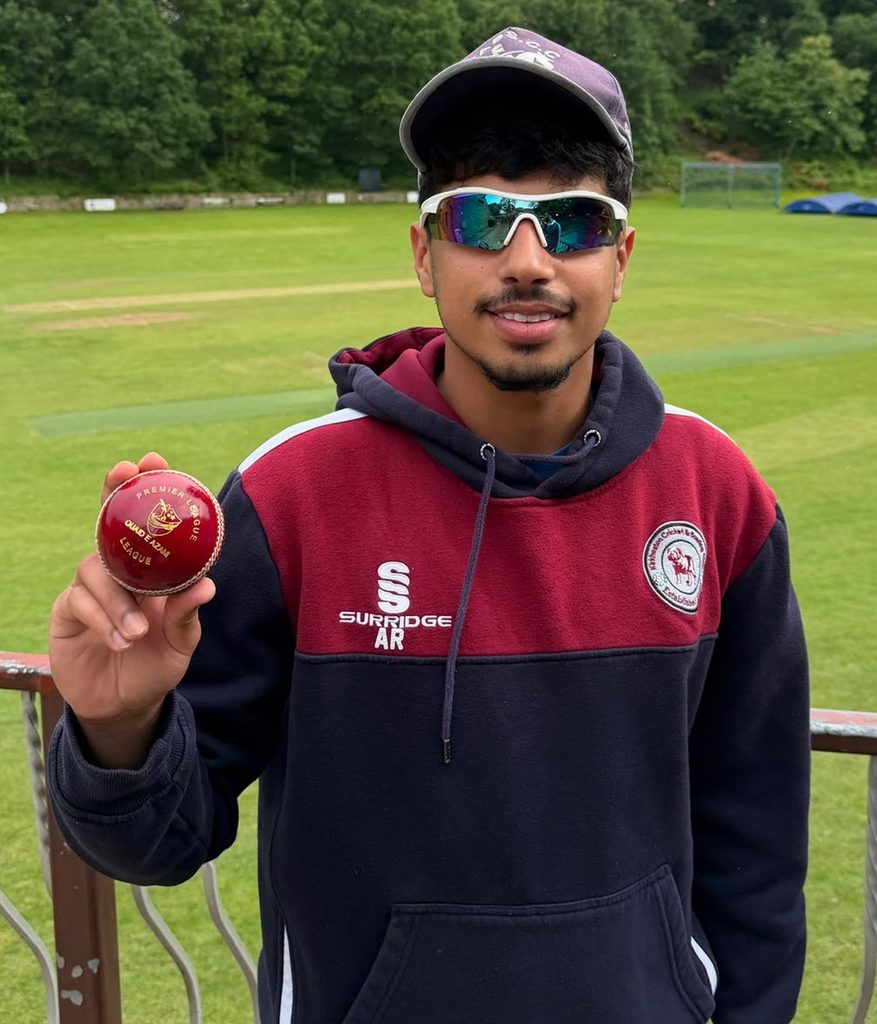 A R Ijaz, TABS CC 4 wickets for 26 Runs
